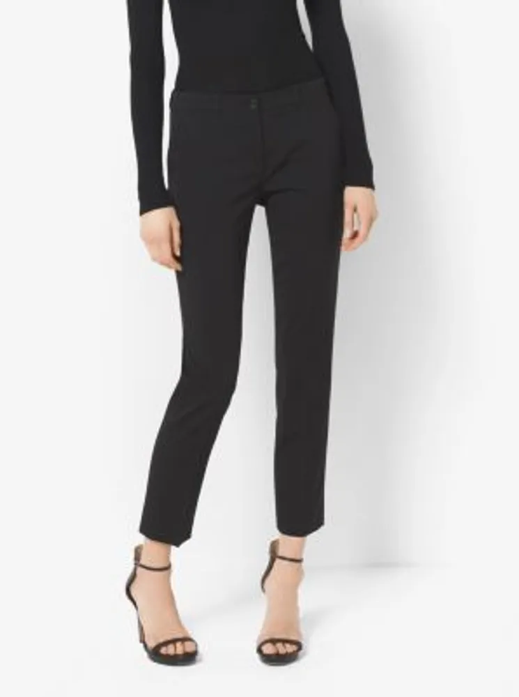 Samantha Stretch-Wool Gabardine Pants