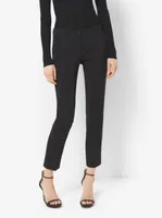 Samantha Stretch-Wool Gabardine Pants