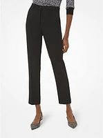 Samantha Double Crepe Sablé Pants