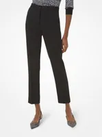 Samantha Double Crepe Sablé Pants