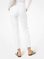 Samantha Double Crepe Sablé Pants