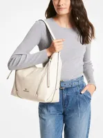 Brooklyn Large Pebbled Leather Shoulder Bag