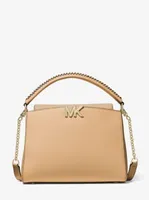 Karlie Medium Leather Satchel