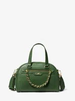 Williamsburg Small Pebbled Leather Satchel