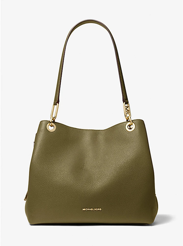 Kensington Large Pebbled Leather Tote Bag