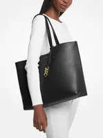 Eliza Extra-Large Pebbled Leather Reversible Tote Bag