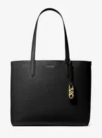 Eliza Extra-Large Pebbled Leather Reversible Tote Bag