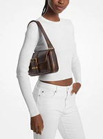 Colby Medium Burnished Leather Shoulder Bag