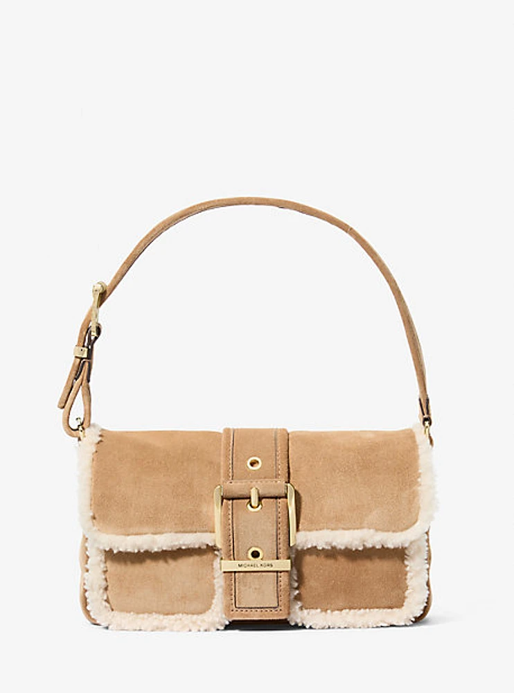 Colby Medium Suede Shoulder Bag