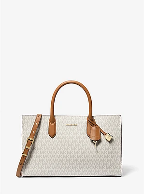 Bolso satchel Scarlett mediano con logotipo