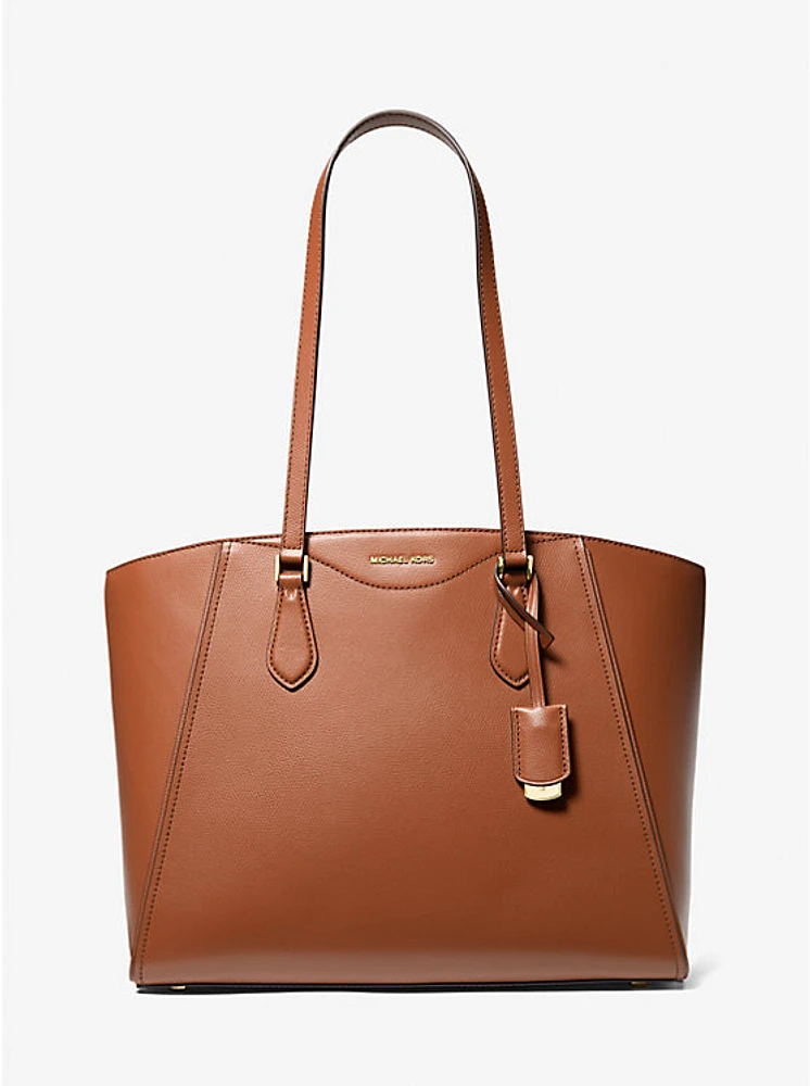 Bolso tote Taryn grande de piel