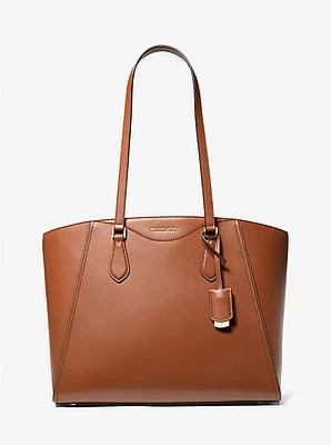 Bolso tote Taryn grande de piel