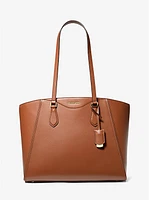 Bolso tote Taryn grande de piel