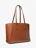 Bolso tote Taryn grande de piel