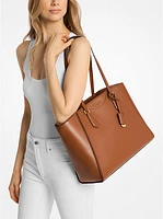 Bolso tote Taryn grande de piel