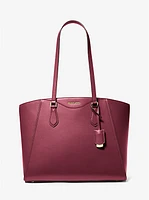 Bolso tote Taryn grande de piel