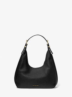Nolita Pebbled Leather Hobo Shoulder Bag