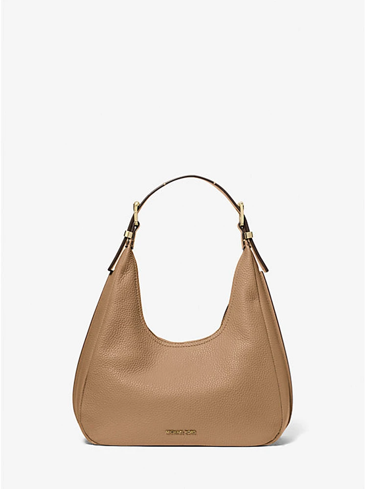 Nolita Pebbled Leather Hobo Shoulder Bag