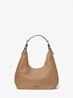 Nolita Pebbled Leather Hobo Shoulder Bag