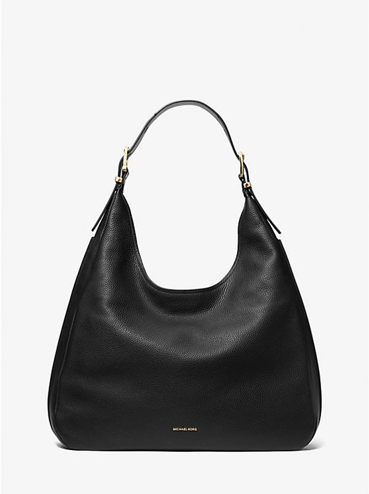 Nolita Pebbled Leather Hobo Shoulder Bag