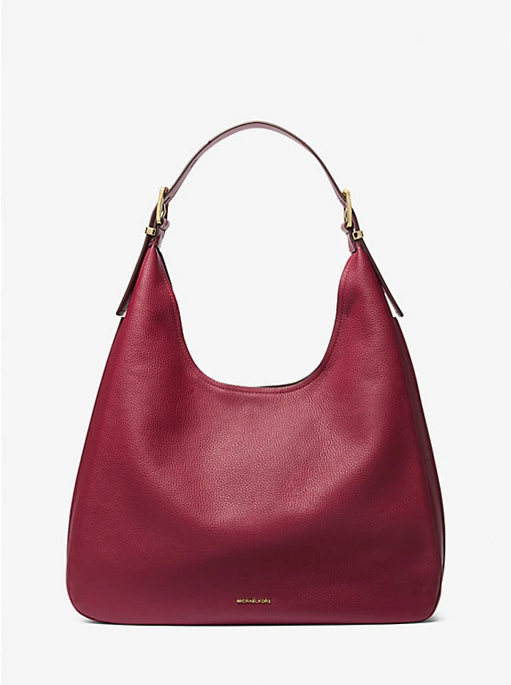 Nolita Pebbled Leather Hobo Shoulder Bag