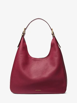 Nolita Pebbled Leather Hobo Shoulder Bag