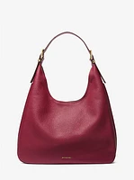 Nolita Pebbled Leather Hobo Shoulder Bag
