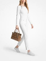 Susan Medium Quilted Leather Tote Bag