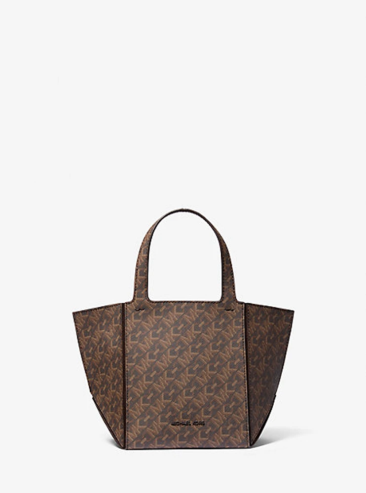 Jordi Small Empire Monogram Tote Bag