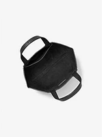 Jordi Small Leather Tote Bag