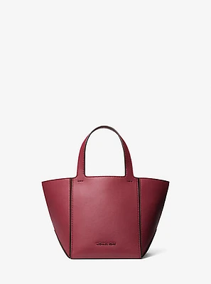 Jordi Small Leather Tote Bag