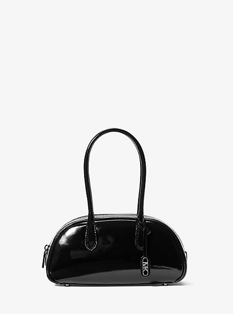 Lulu Small Patent Leather Satchel