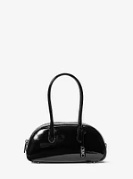 Lulu Small Patent Leather Satchel