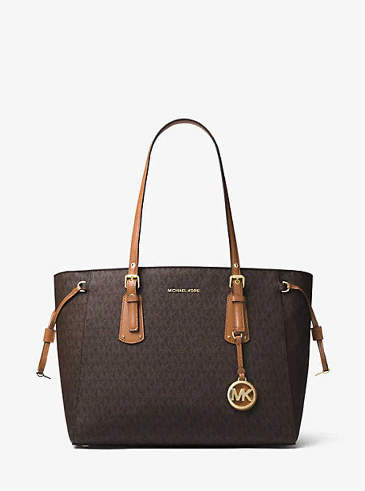 Michael Kors Voyager Signature Logo Tote Bag