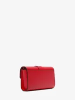 Penelope Medium Saffiano Leather Clutch