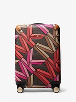 Jet Set Travel Small Graphic Logo Suitcase