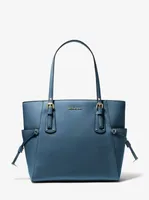 Voyager Small Saffiano Leather Tote Bag