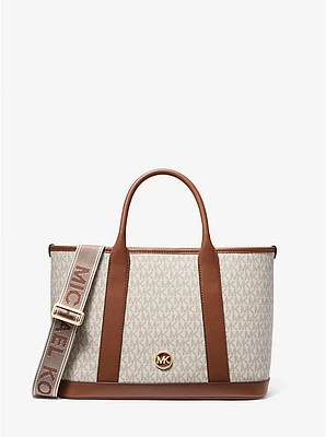 Luisa Signature Logo Satchel