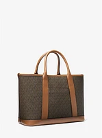 Bolso satchel Luisa mediano con logotipo