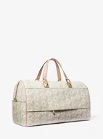 Grayson Extra-Large Empire Signature Logo Stripe Weekender Bag