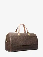 Grayson Extra-Large Empire Signature Logo Stripe Weekender Bag