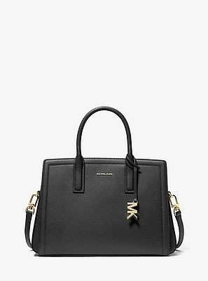 Laila Medium Leather Satchel