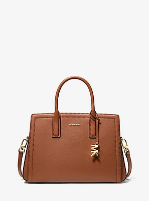 Laila Medium Leather Satchel