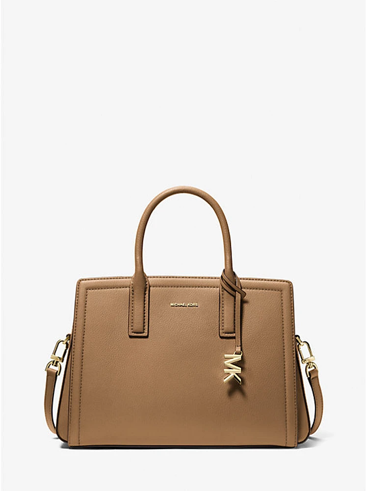 Laila Medium Leather Satchel