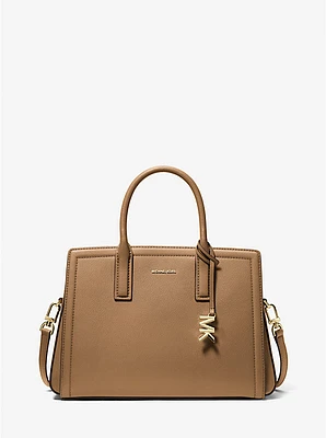 Laila Medium Leather Satchel