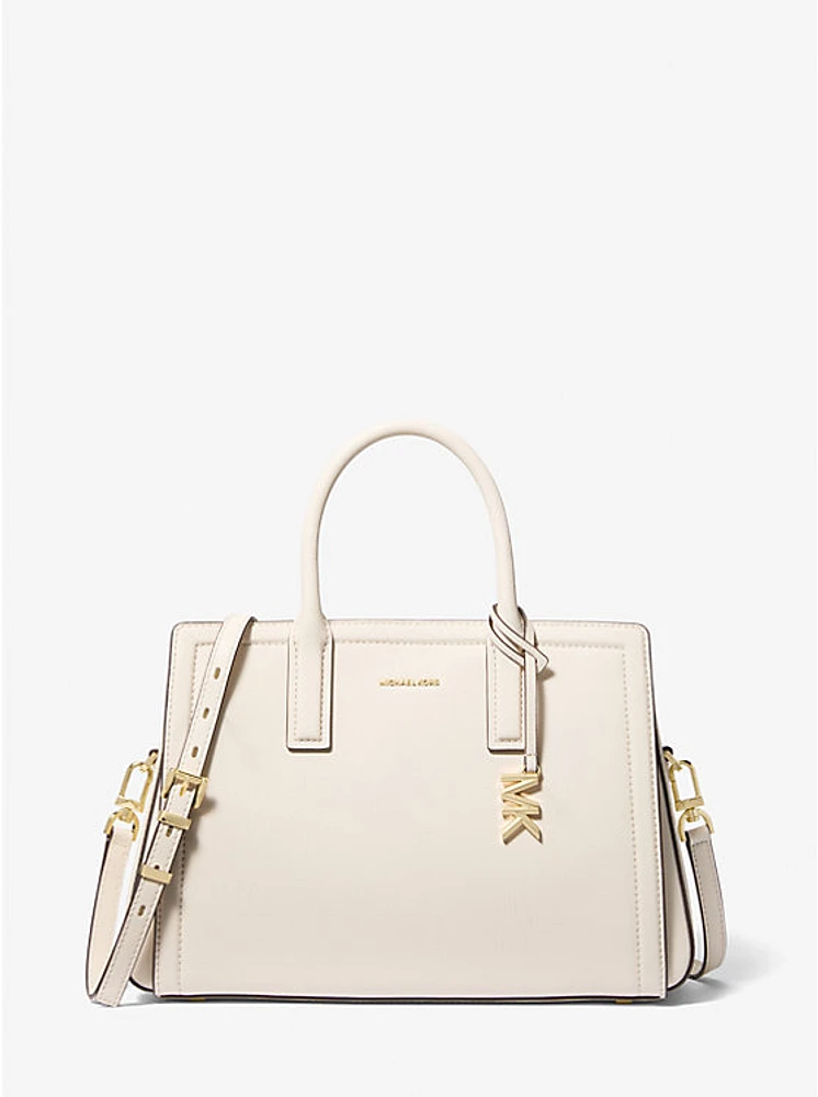 Laila Medium Leather Satchel
