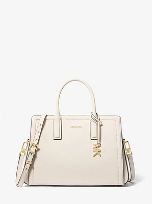 Laila Medium Leather Satchel