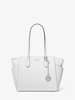 Marilyn Medium Signature Logo Tote Bag