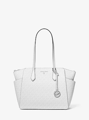 Marilyn Medium Signature Logo Tote Bag