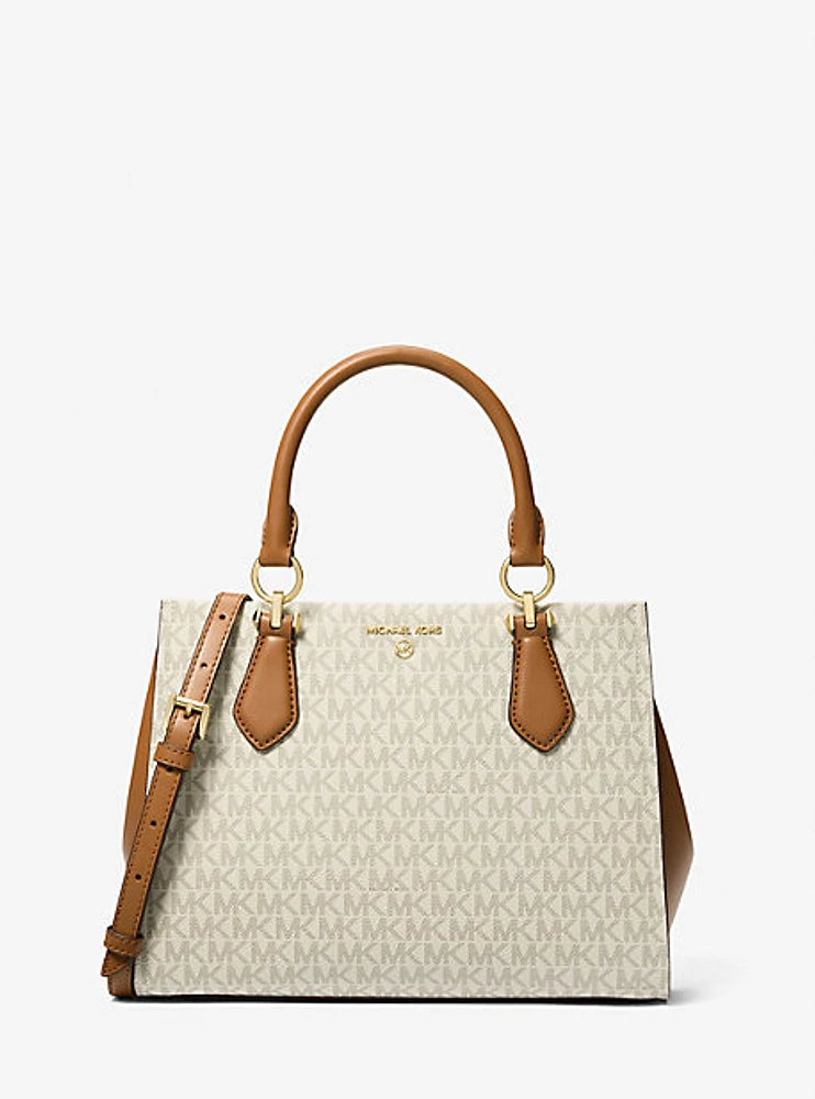 Marilyn Medium Logo Satchel
